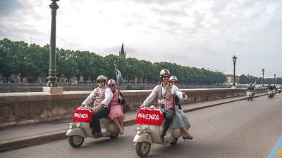 Da Piacenza a Napoli in Vespa Da Piacenza a Napoli in Vespa