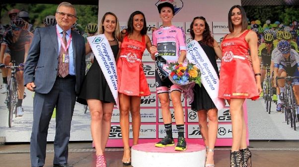 Giro Rosa: Vos, squadra è stata perfetta Giro Rosa: Vos, squadra è stata perfetta