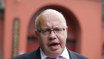 German minister pushing to resolve trade disputes with U.S. German minister pushing to resolve trade disputes with U.S.