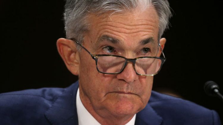 Fed's Powell affirms rate cut view; see U.S. economy humming