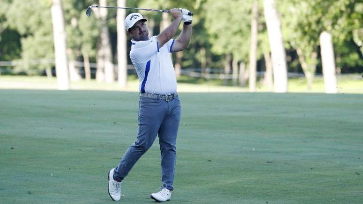 Golf - Dream start drives Diaz to John Deere lead