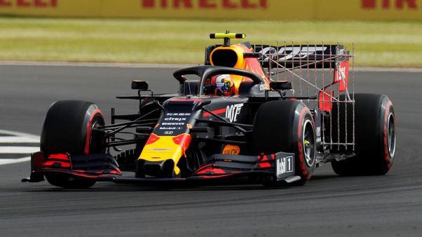 Gasly fastest in first British GP practice Gasly fastest in first British GP practice