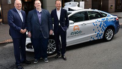 Volkswagen zooms ahead in extension of alliance with Ford to electric, automated cars Volkswagen zooms ahead in extension of alliance with Ford to electric, automated cars