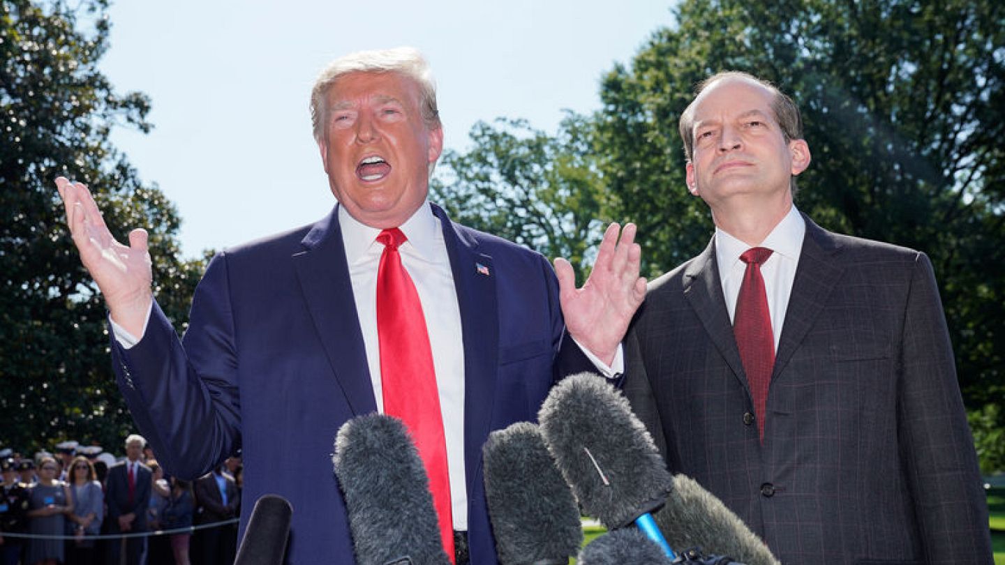 Trump S Labour Secretary Acosta Resigns Amid Epstein Case Euronews