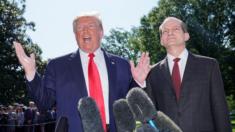 Trump's Labour Secretary Acosta resigns amid Epstein case