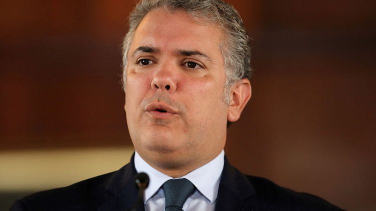 Colombia's Duque says working to stop slayings of community leaders