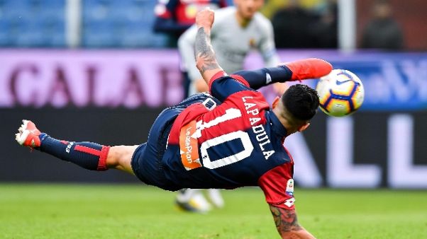 Lecce:Lapadula,qui entusiasmo contagioso Lecce:Lapadula,qui entusiasmo contagioso