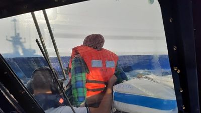Sardegna,soccorsa donna su nave crociera