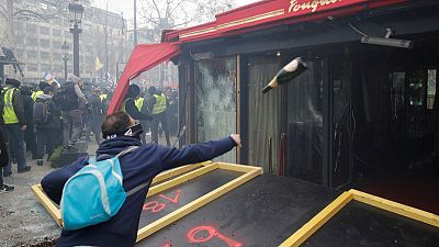Ransacked in 'yellow vest' riot, chic Fouquet's eatery reopens in Paris Ransacked in 'yellow vest' riot, chic Fouquet's eatery reopens in Paris