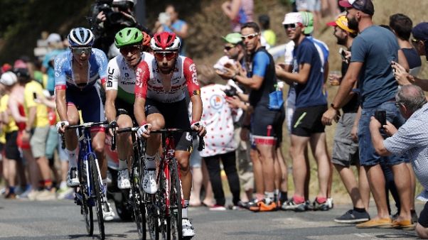 Tour: belga De Gendt vince l'8/a tappa Tour: belga De Gendt vince l'8/a tappa