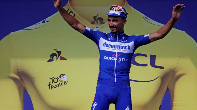 Alaphilippe reclaims yellow and Pinot impresses in French tour de force