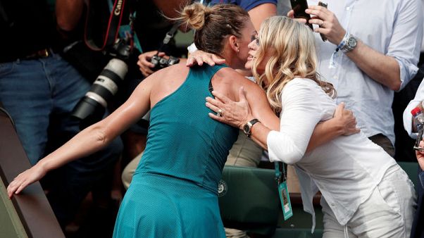 Exclusive: Comaneci hails history-maker Halep's Wimbledon triumph Exclusive: Comaneci hails history-maker Halep's Wimbledon triumph