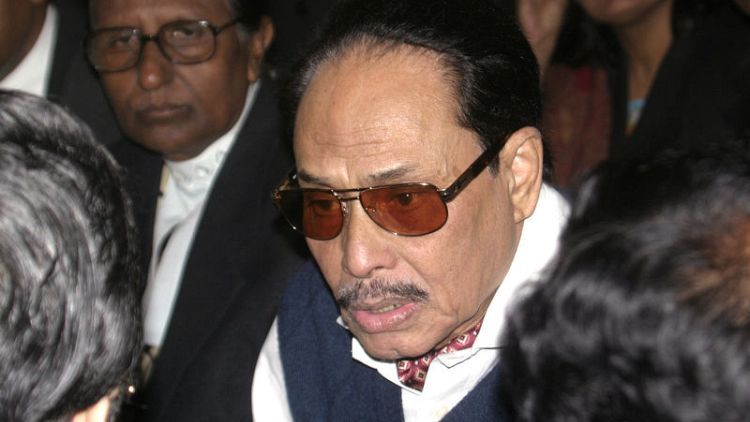 Bangladesh's Ershad, opposition leader and former army ruler, dies at 90
