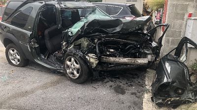 Auto si schianta in A7 a Genova,un morto