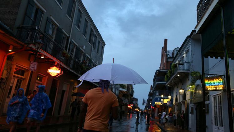 Storm Barry moves inland from New Orleans, leaves rain and flooding in its wake