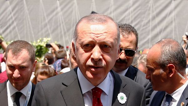 Erdogan says Trump can waive sanctions on Turkey for Russian defence purchase Erdogan says Trump can waive sanctions on Turkey for Russian defence purchase