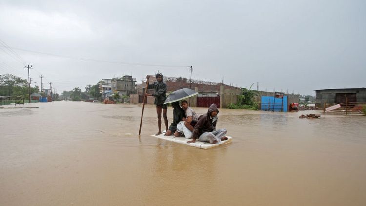 Floods force millions to flee homes in India, Nepal and Bangladesh