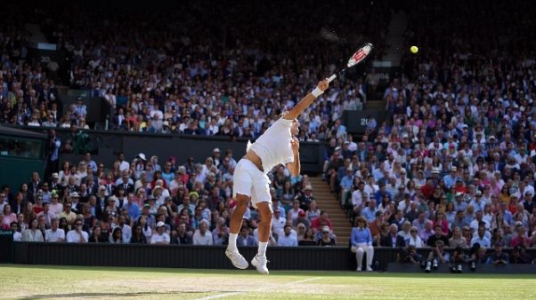 Serbia esulta per vittoria Djokovic Serbia esulta per vittoria Djokovic