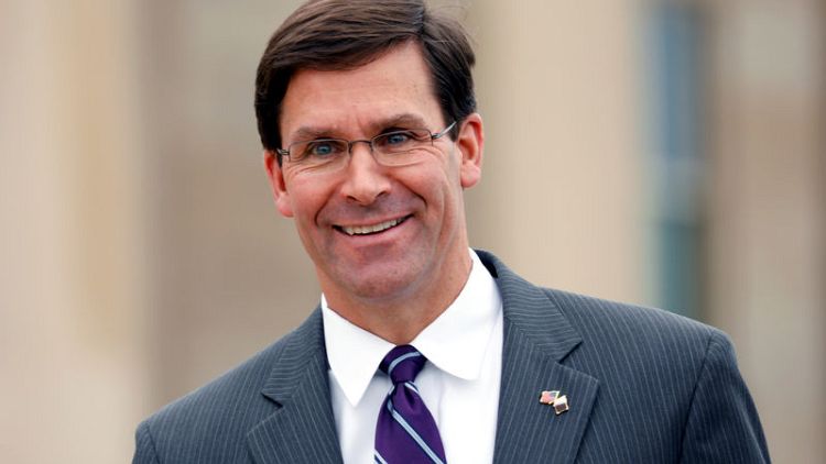 Esper formally nominated to be defence secretary by White House