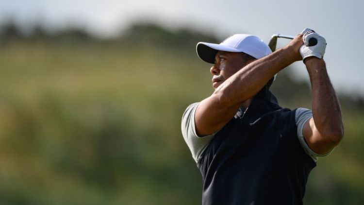 Woods defends his lack of golf ahead of British Open