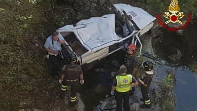 Auto in torrente, due morti a Pistoia