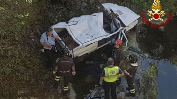 Auto in torrente, due morti a Pistoia Auto in torrente, due morti a Pistoia