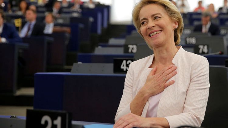 EU parliament confirms von der Leyen as next executive head