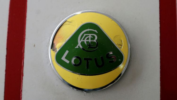 Lotus showcases first pure electric sports car