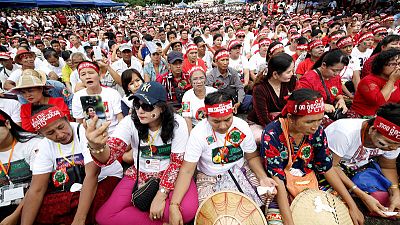 Suu Kyi's bid to reform charter sparks rival protests in Myanmar Suu Kyi's bid to reform charter sparks rival protests in Myanmar