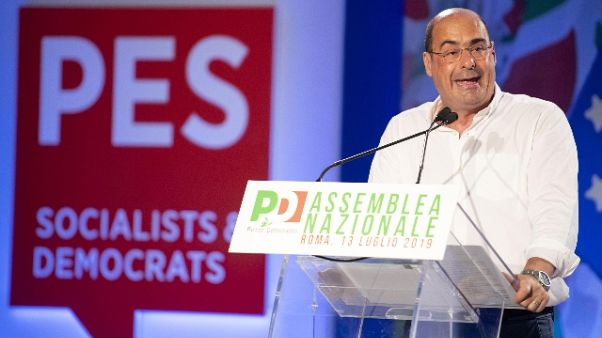Zingaretti, nessun accordo fra Pd e M5s Zingaretti, nessun accordo fra Pd e M5s
