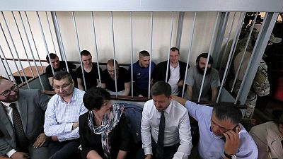 Russian court extends arrest of a group of Ukrainian sailors Russian court extends arrest of a group of Ukrainian sailors