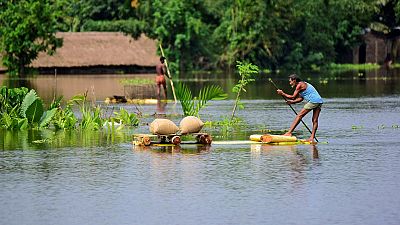 Millions stranded in India as early monsoon downpours bring flood havoc Millions stranded in India as early monsoon downpours bring flood havoc