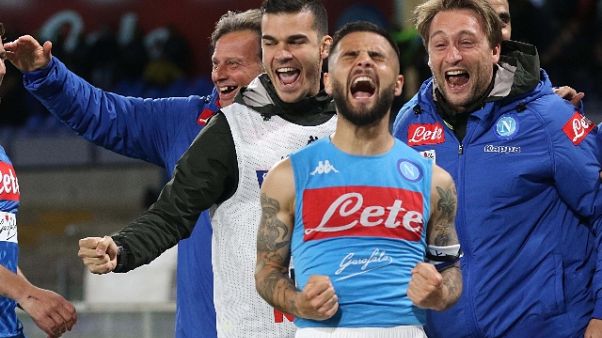 Insigne, Napoli basi solide per scudetto Insigne, Napoli basi solide per scudetto