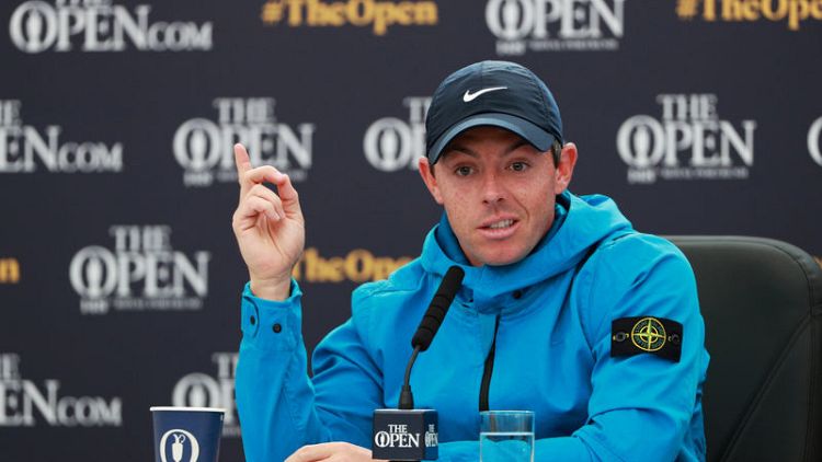 McIlroy sees Open as sign of Northern Ireland's progress