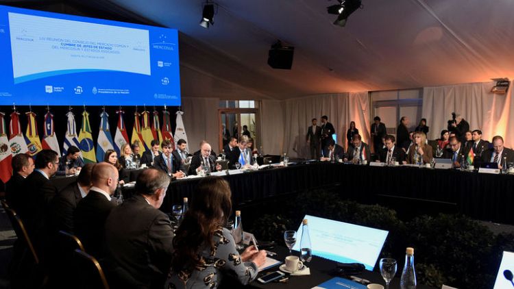 Mercosur leaders meet in Argentina, EU deal in focus