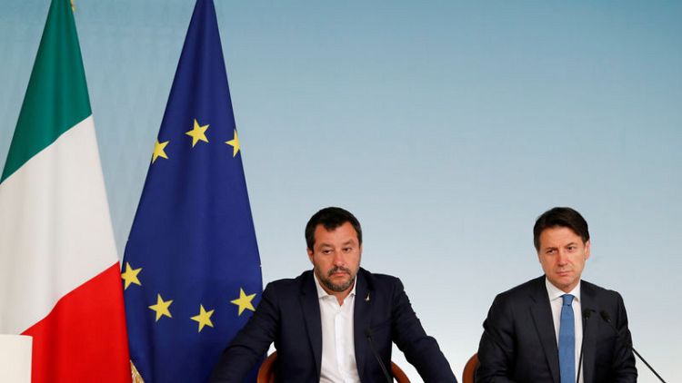 Italy's populist coalition clashes over EU Commission election
