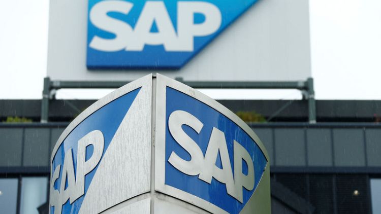 SAP says big margin gains to wait until 2020, shares down 10%