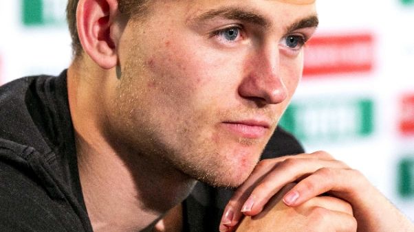 De Ligt-Juve ufficiale,a Ajax 75 milioni De Ligt-Juve ufficiale,a Ajax 75 milioni