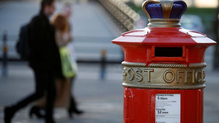 Royal Mail affirms FY targets, sees first quarter in line with view