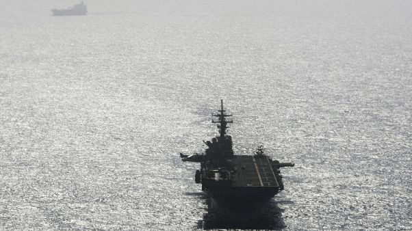 Trump says U.S. Navy 'destroyed' Iranian drone in Strait of Hormuz Trump says U.S. Navy 'destroyed' Iranian drone in Strait of Hormuz