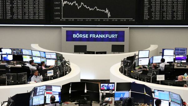 European shares fall as tech heavyweight SAP flags trade worries European shares fall as tech heavyweight SAP flags trade worries
