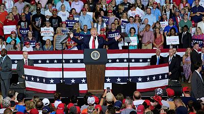 'Send her back' chant at Trump rally catches Republicans off guard 'Send her back' chant at Trump rally catches Republicans off guard