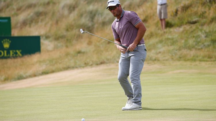 Fox storms home in 29 shots to equal back nine record at British Open