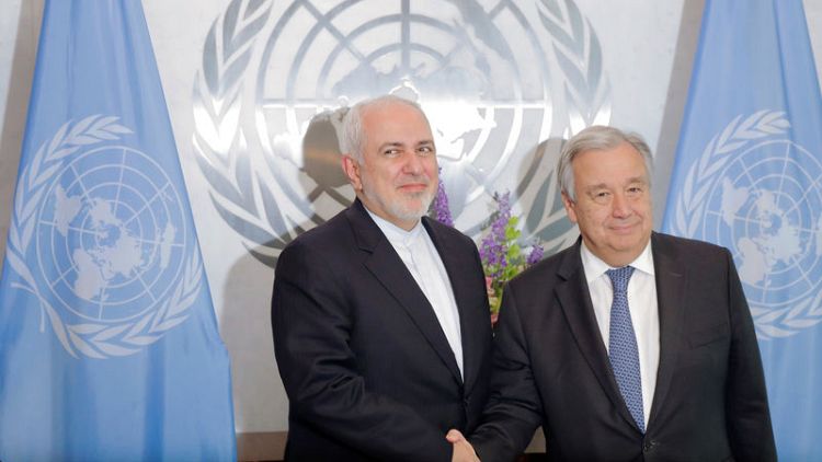 وكالة: وزير خارجية إيران التقى الأمين العام للأمم المتحدة في نيويورك