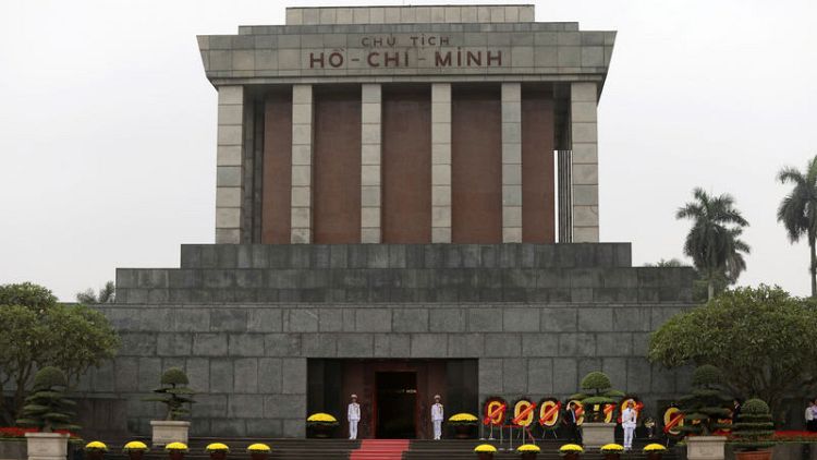 Vietnam says preserved corpse of Ho Chi Minh in great condition