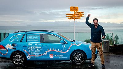 World's longest electric road trip ends in New Zealand