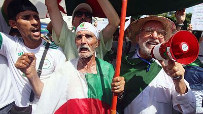 Algerian protesters return to streets for demand reforms Algerian protesters return to streets for demand reforms