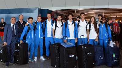 Atletica:Europei U.20,100 m Italia 2 ori Atletica:Europei U.20,100 m Italia 2 ori