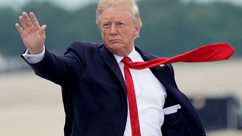 Trump tells France's Macron U.S. concerned with proposed digital services tax