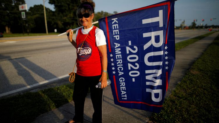 In battleground Florida, Republicans shrug off Trump's tweet 'kerfuffle'